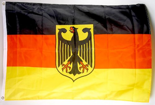 4 x Deutschland-Fahne Flagge Fanartikel WM EM 90 cm x 150 cm