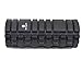 Foam Roller {Black} + FREE EBOOK instructional ECOGYM High Density Roller for Myofascial Trigger Point Release. Rumble Through Your IT Band And Back Muscles. Best Roller For Physical Therapy, Crossfit, And Pilates Exercises. Go Achieve!