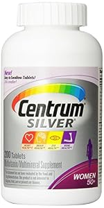 Centrum Silver Women's Pills 50+, 200 Count