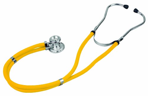 Veridian 05 11014 Sterling Series Sprague Rappaport type Stethoscope  Yellow