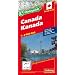 Hallwag Stra�enkarten, Kanada: Karte mit Distoguide, Reiseinformationen mit Piktogrammen, Sehensw�rdigkeiten, Nationalparks und Monumenten, States BeeTagg und Index. 1:4 Mio