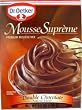 Oetker Double Chocolate Mousse 4.2 oz 12ct