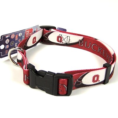 Ohio State Buckeyes Dog Collar Medium 14