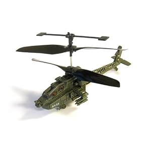 SYMA 3 Channel S012 Mini AH-64 RC Helicopter ---NEW!