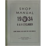 1934 1935 OLDSMOBILE Shop Service Repair Manual Book by Oldsmobile
