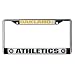 Oakland Athletics Chrome License Plate Frame