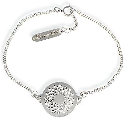 Arches Mandala Sterling Silver Bracelet