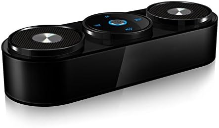Leadzm Bluetooth Speaker, Touch Screen Wireless HD Sounds Speaker - Support TF Card, FM, AUX
