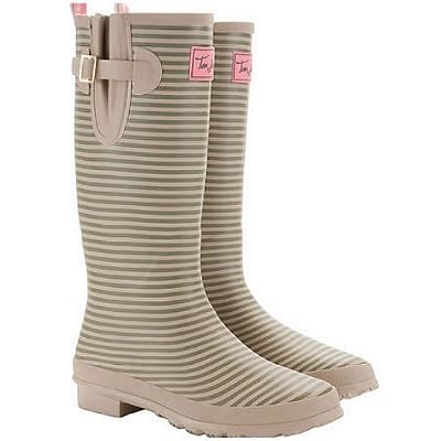 Joules Printed Welly Olive 