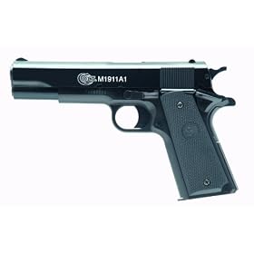 COLT 1911 (colt45) HPA culasse METAL, BAXS 12BBs E=0,6 J Max Cybergun