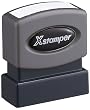 One-Color Title Message Stamp, "Void," Pre-Inked/Re-Inkable, Red