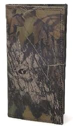 Mossy Oak Leather Secretary Wallet
