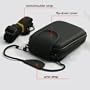 PRO SLIM HARD CARRYING CASE (BLACK) SPECIFIC FOR THE SONY Cybershot DSC-W55 DSC-W80 DSC-W90 DSC-T2 DSC-T70 DSC-T200 DSC-T300 DSC-S700 DSC-S730