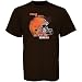 Cleveland Browns Brown Game Film T-shirt Image of Cleveland Browns Brown Game Film T-shirt