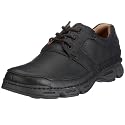Clarks- Black 'Rico Air' three eye apron shoes