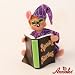 5" Spooky Story Mouse By Annalee