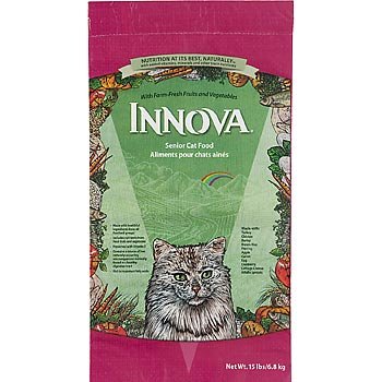Innova Senior Dry Cat Food 15lb