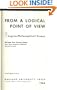 From a Logical Point of View: Nine Logico-Philosophical Essays, Second Revised Edition