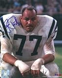 Jim Parker Autographed Baltimore Colts 8x10 Photo ~ Hall of Famer