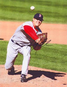 Jonathan Papelbon Signed Boston Red Sox 8x10 Photo
