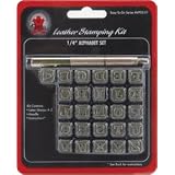 The Leather Factory Easy-To-Do Series Stamp Set - Alphabet (1/4