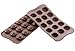 1 X niceEshop(TM) Silicone Chocolate Rose Mold Mould-Chocolate