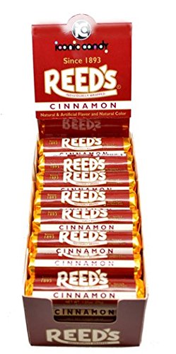 Reeds Hard Candy Rolls - Cinnamon 24 ct