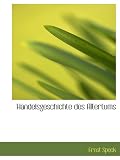 Handelsgeschichte des Altertums - Ernst Speck