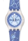 Swatch XXL - Plastic Gent's watch "Blue Satelite"