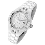 Rougois Womens White High Tech Ceramic Watch with Genuine Diamonds 41RieIJnuWL. SL160 Rougois Womens White High Tech Ceramic Watch with Genuine Diamonds