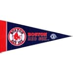 MLB Mini Boston Red Sox Pennant, (2-Pack)