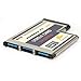 Express Card ExpressCard 54mm to USB 3.0 3 Ports Adapter 5Gbps for Laptop