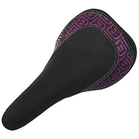 Eastern Pinner BMX Bike Seat - Purple Stitching