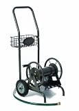 Liberty Garden Products 4-in-1 Multi-Purpose Two Wheel Garden Hose Reel Cart With 100-Foot Hose Capacity #706-1-Bronze