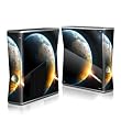 World Killer Design Protector Skin Decal Sticker for Xbox 360 S Game Console Full Body