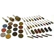 48pc Rubber Abrasive Set Metal Polishing Rotary Tools