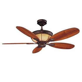 Savoy House 52-420-MO-13 Grenadine 6 Light 5 Blade Ceiling Fan in English Bronze with...