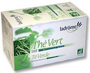 LADROME INFUSION BIOLOGIQUE Thé Vert (20 sachets)