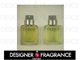 ETERNITY by Calvin Klein - 3.4 oz EDT SPR, 3.4 A/S (GLASS BOTTLE) - GIFT SET