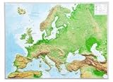 Reliefkarte Europa Gross 1 : 8 000 000: Tiefgezogenes Kunststoffrelief - Andr&eacute; Markgraf, Mario Engelhardt