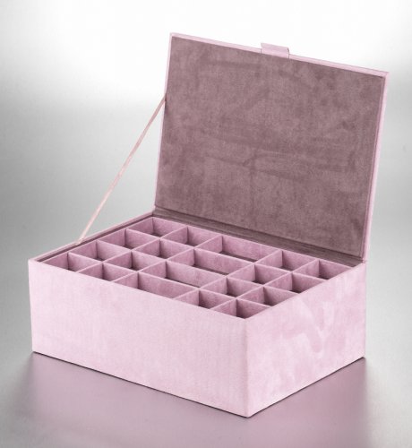 Metallic Floral Jewellery Box