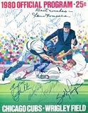 1980 Chicago Cubs Autographed Official Program