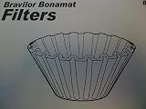 Produkt-Bild: Bonamat Bravilor Korbfilter 1000Stk. wei&szlig; 85/245mm