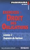 Exercices : Droit des obligations