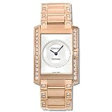 Concord Delirium Mens' Watch 18K Rose Gold Silver Dial Diamond Bezel Diamond Bracelet 0311025 by Concord