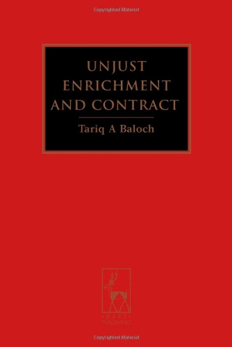 Unjust Enrichment and Contract