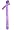 Purple and White Thin Stripe