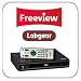 Philex Labgear FV300 UK (UK MODEL) DVB Digital Freeview Set Top Receiver (Twin Scart Sockets to link to TV & Video Recorder at the same time, record freeview to your old video recorder!) {RF Aerial Loop Through & Coaxial RCA Phono Digital Audio Output SPDIF for Surround Sound Link} + Selectable screen aspect ratio, standard and wide screen (4:3 and 16:9) NOTE: Price inc Remote control, Batteries & Scart Lead