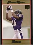 Yamon Figurs Baltimore Ravens 2007 Bowman Gold #164 Rookie Football Card