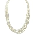 White Freshwater Cultured Pearl Endless Necklace (5-5.5mm), 100